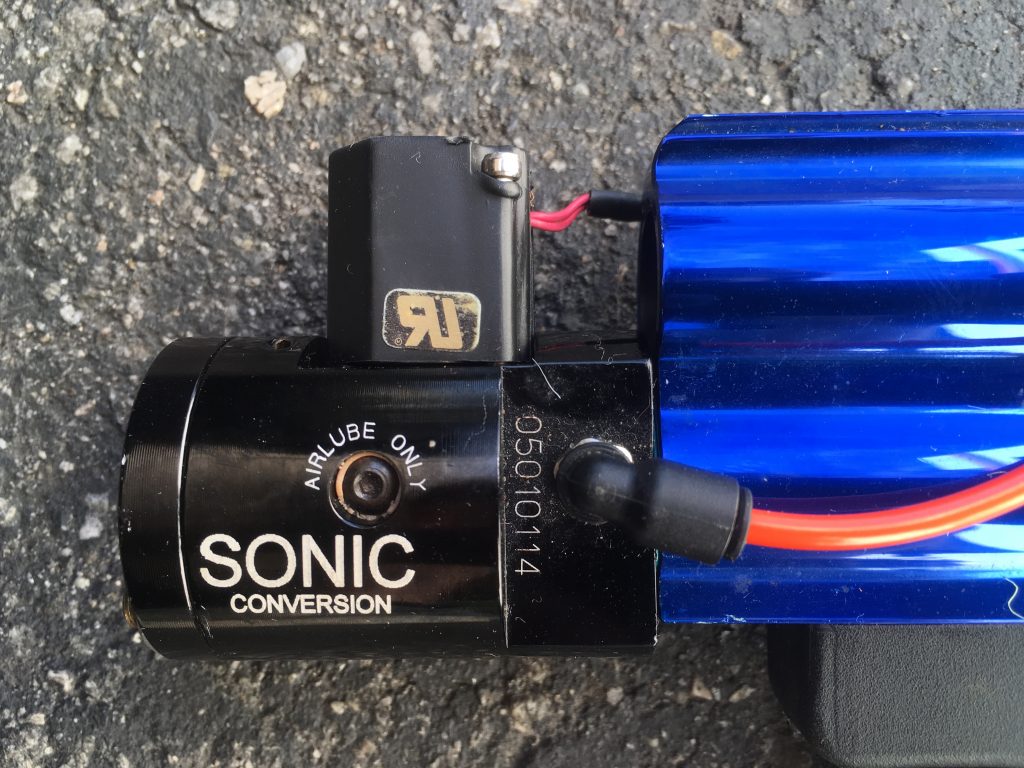 ACI Sports Sonic Griffin back solenoid. Right side.