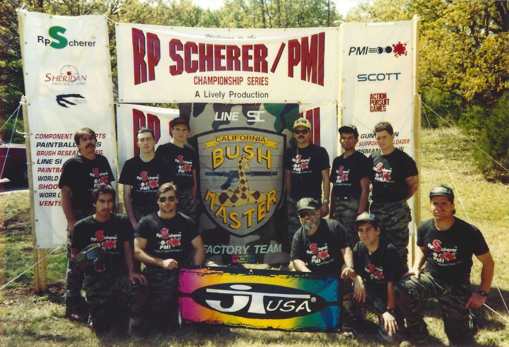 California Bushmasters at the 1991 Lone Star Open in the RPS / PMI Championship Series / Lively Series. Photos courtesy / from the archives of Gilbert "Gilly" Martinez