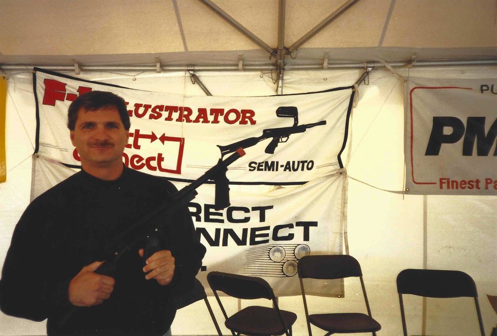 16.David Freeman of Direct Connect and PMI holds and F1 Illustrator. Photo credit Randy Kamiya. vallejo-1991