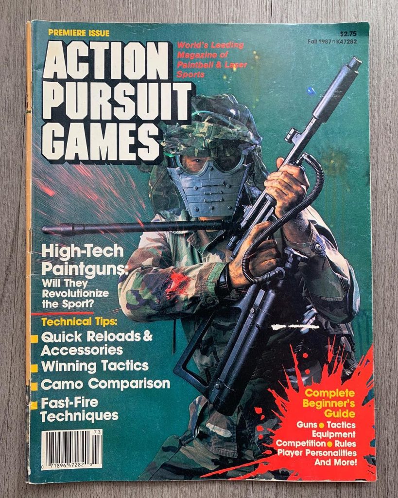 Premiere issue of Action Pursuit Games, Fall 1987.