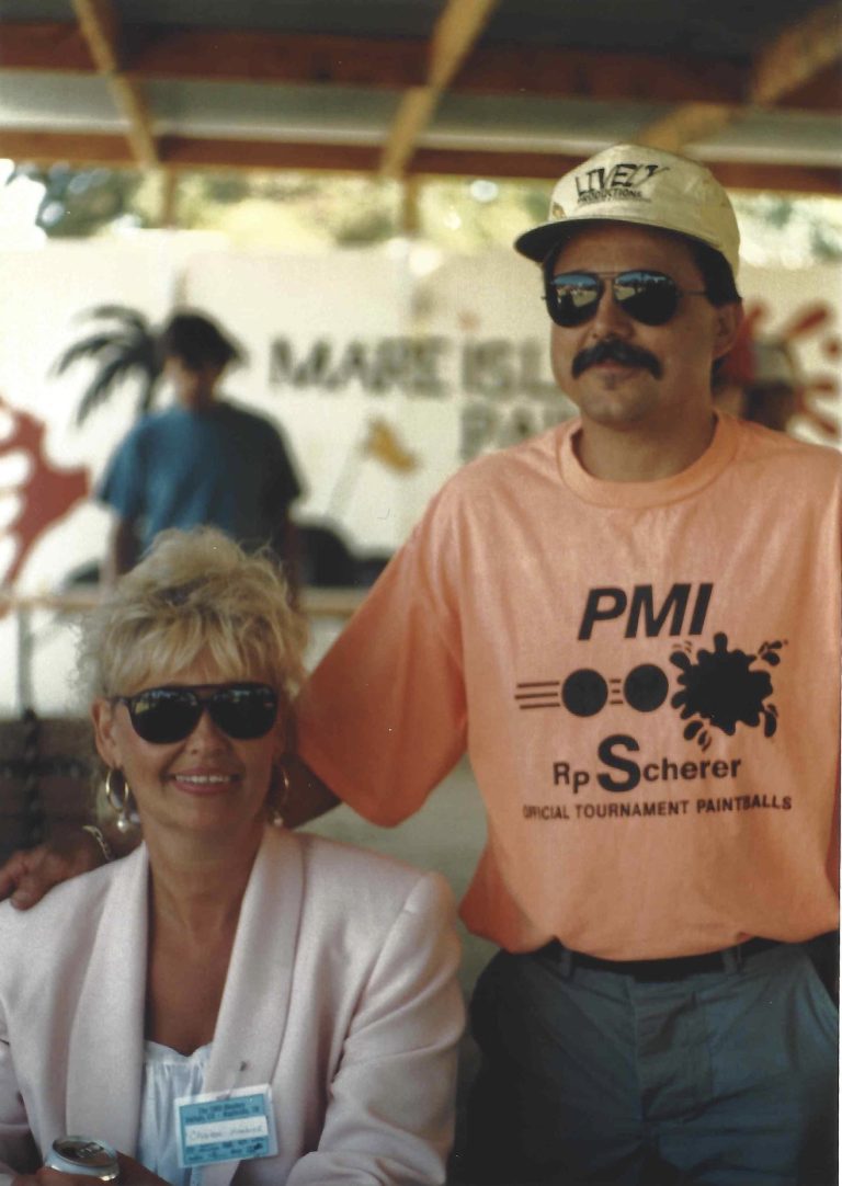 Dale and Charlene Hambrick at the 1993 Bay City Open, Mare Island