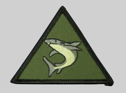 Camo Sharks classic patch from Mike Galvin Jr.