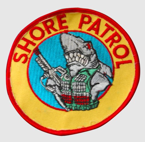 Shore Patrol Patch, Top Gun Paintball, NJ