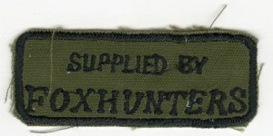 Foxhunters' patch