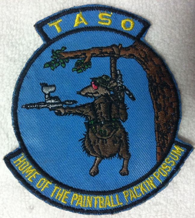 Taso Paintball Packing Possum Patch